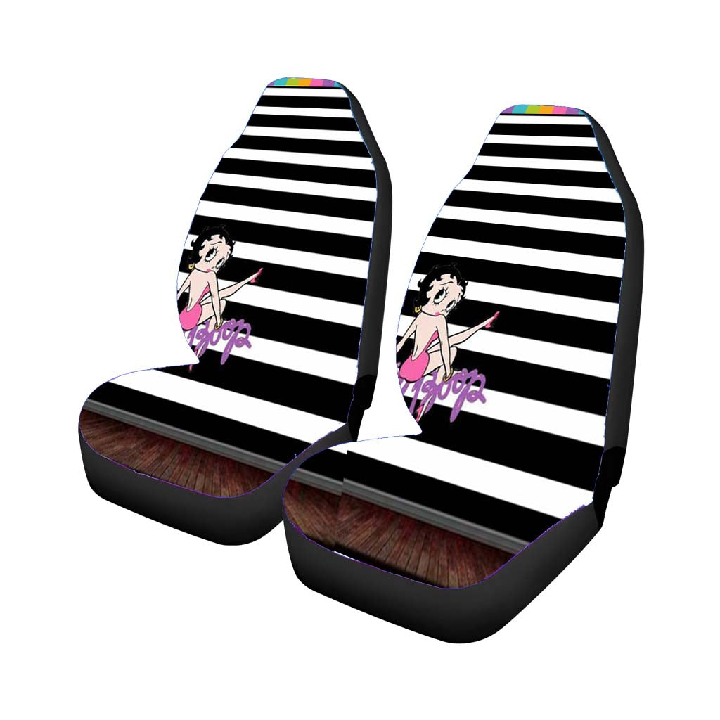 Betty Boop White S car Seat Covers