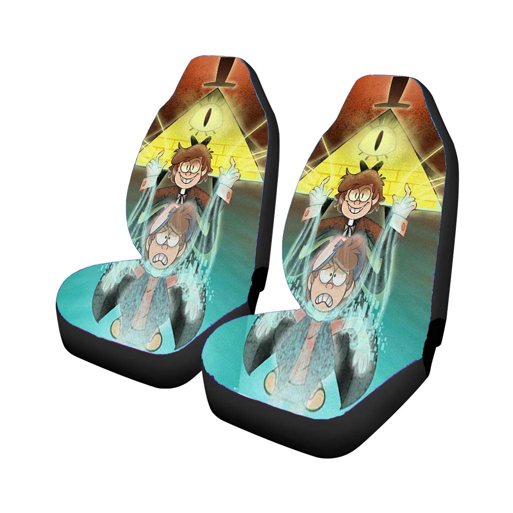 Bipper Gravity Falls Art car Seat Covers