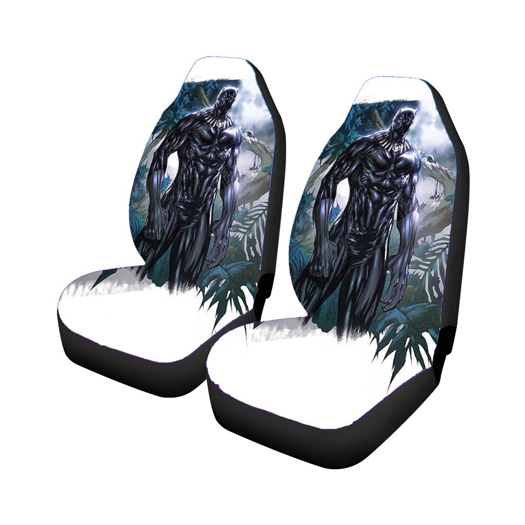 Black Panther Art 2 car Seat Covers