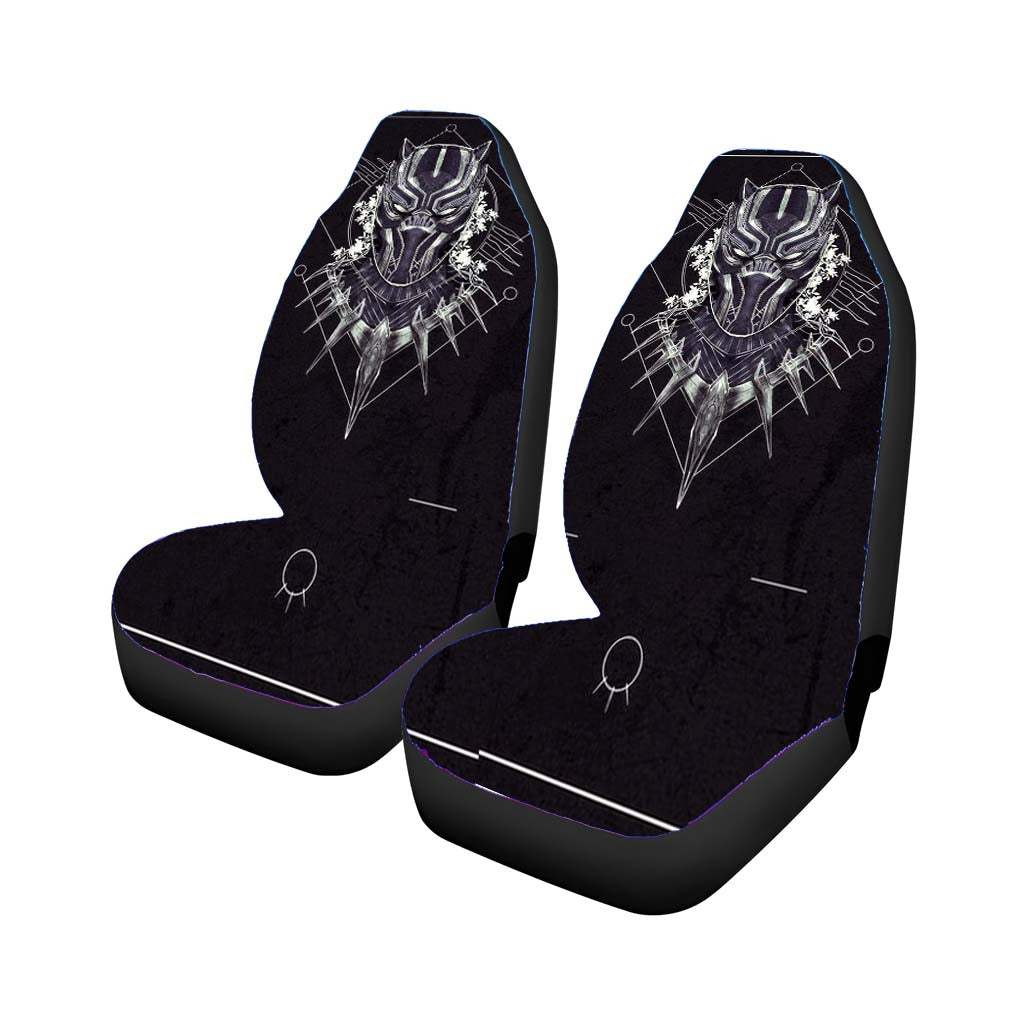 Black Panther Head Art car Seat Covers