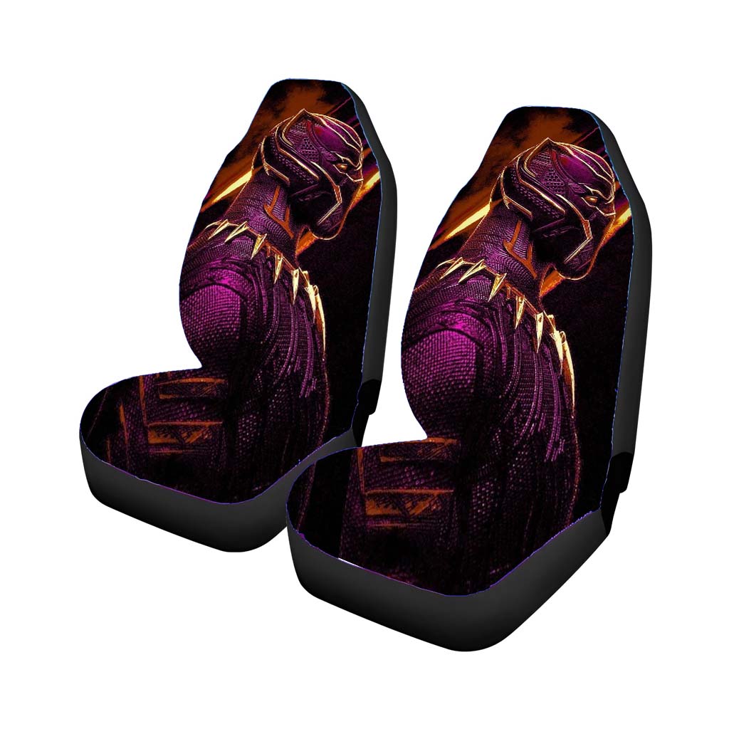 Black Panther Heroes Movie Poster car Seat Covers