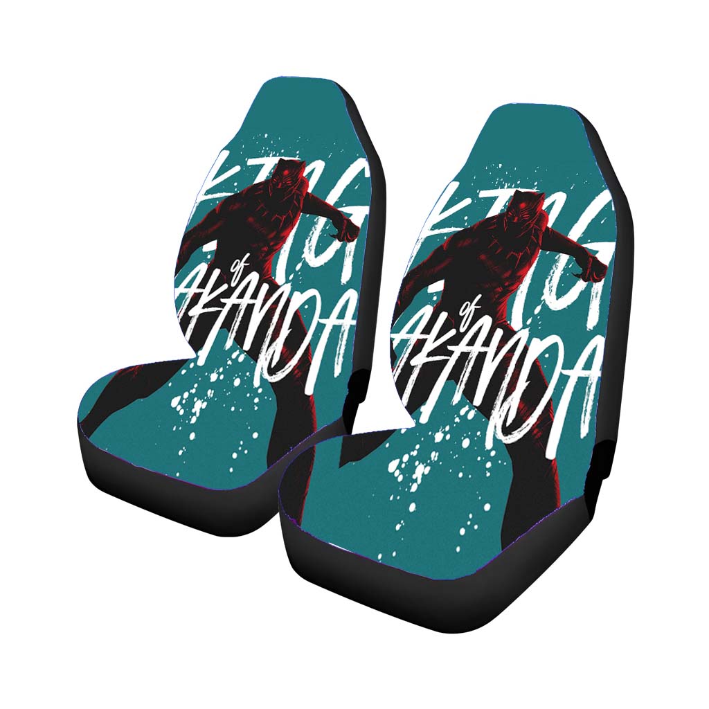 Black Panther King Of Wakanda car Seat Covers