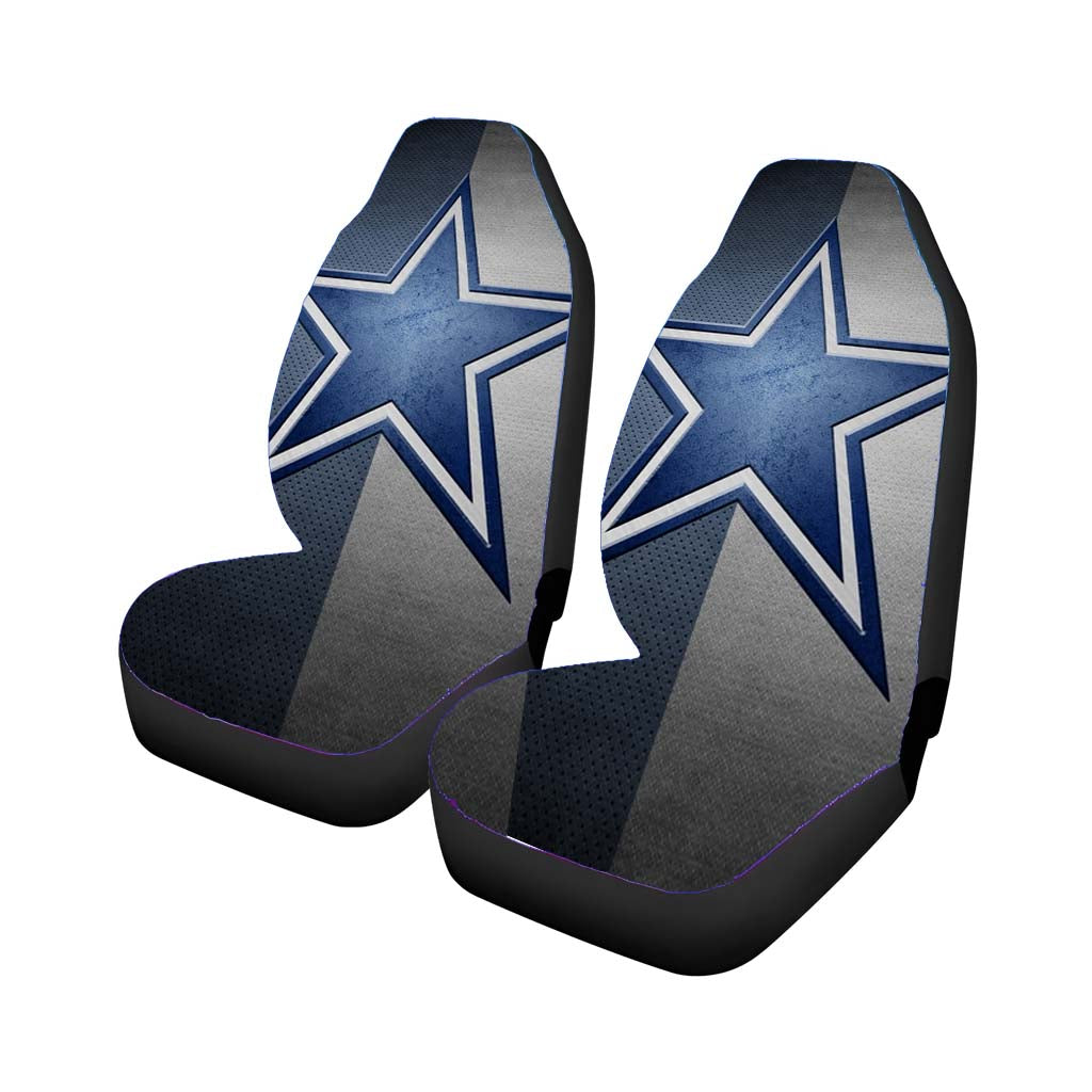 Blue Grey Star Symbol Dallas Cowboys Logo car Seat Covers