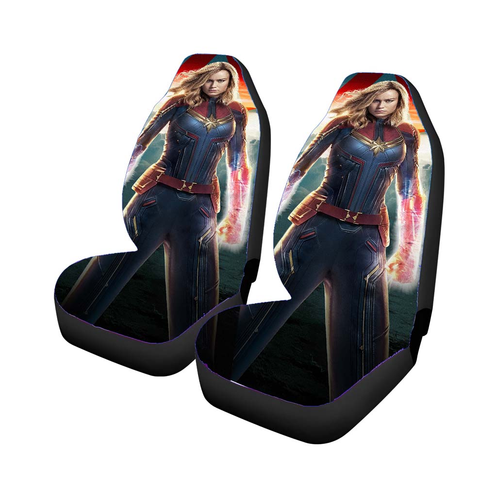 Brie Larson Captain Marvel car Seat Covers