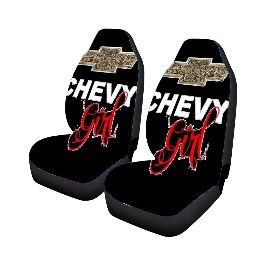 Camo Chevy Girl car Seat Covers