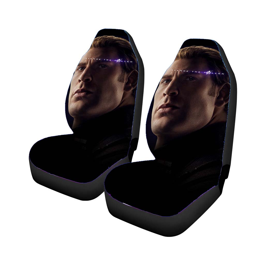 Captain America Avengers Endgame Hero Film Marvel Art car Seat Covers