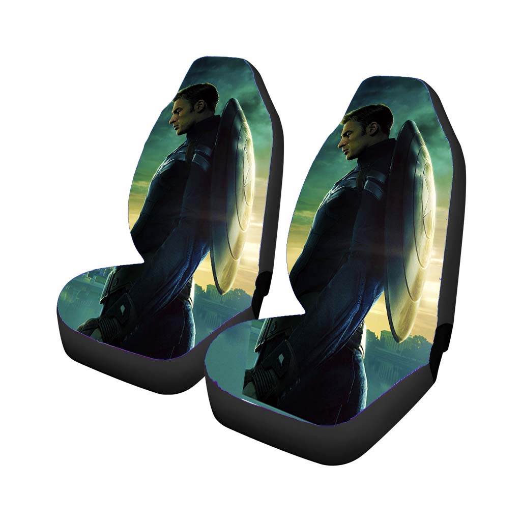 Captain America Hero car Seat Covers