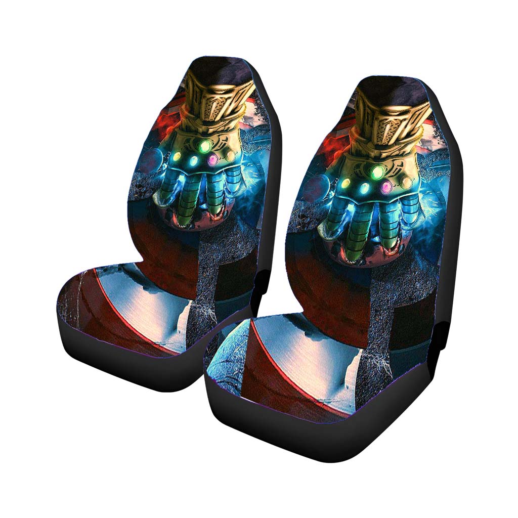 Captain America'S Destroyed Shield car Seat Covers