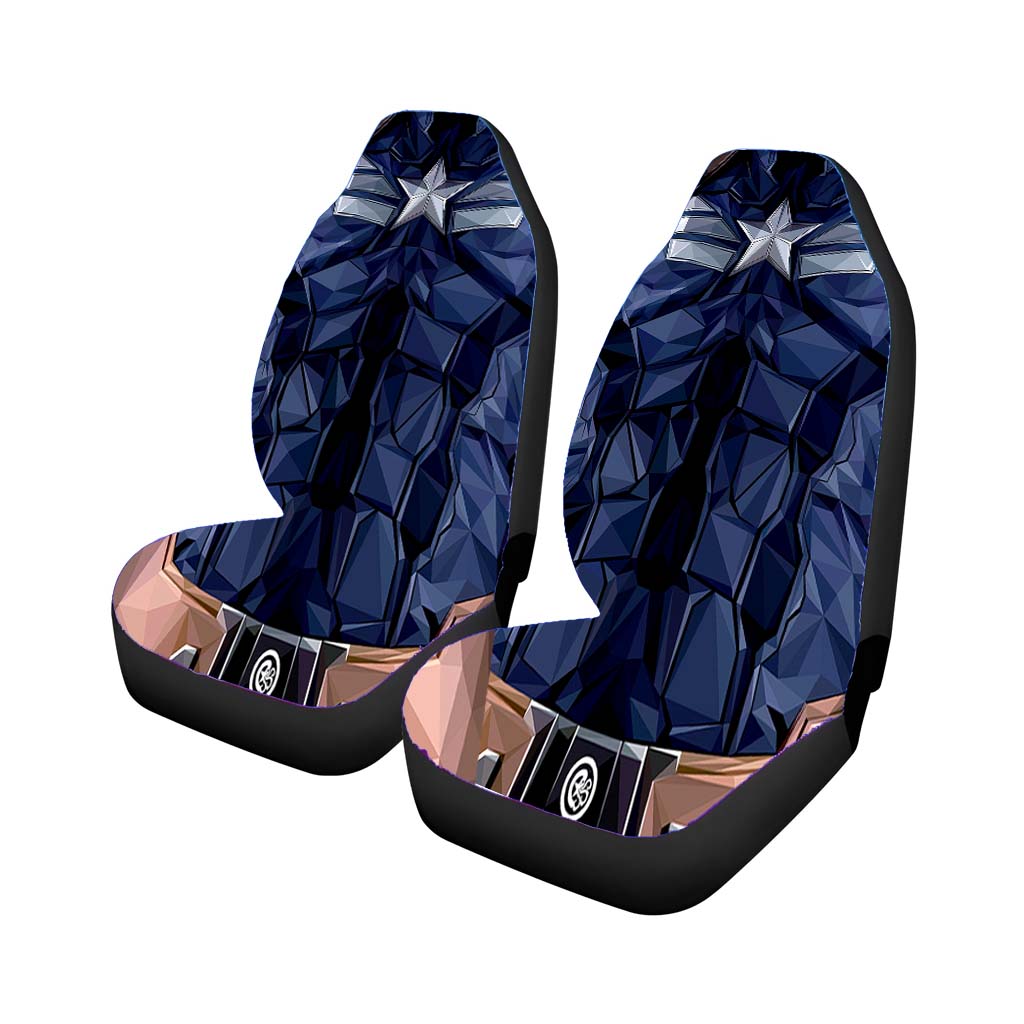 Captain America The First Avenger Art Texture car Seat Covers