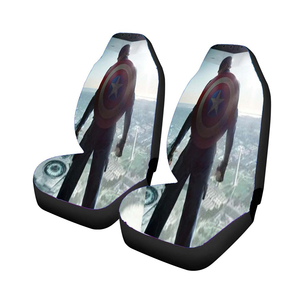 Captain America The Winter Soldier car Seat Covers