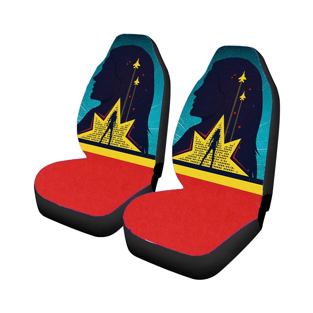 Captain Marvel Vintage car Seat Covers