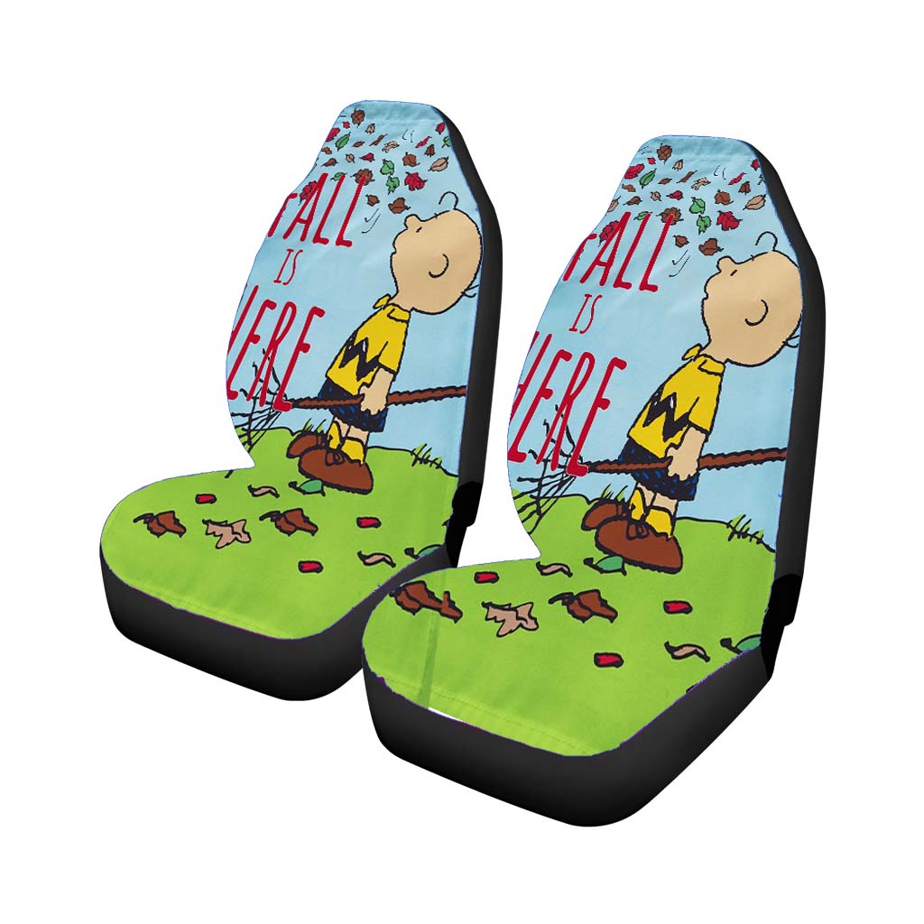 Charlie Brown Fall car Seat Covers