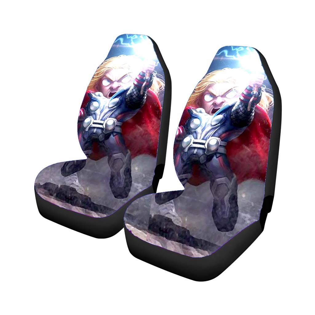 Chibi Fancy Thor car Seat Covers