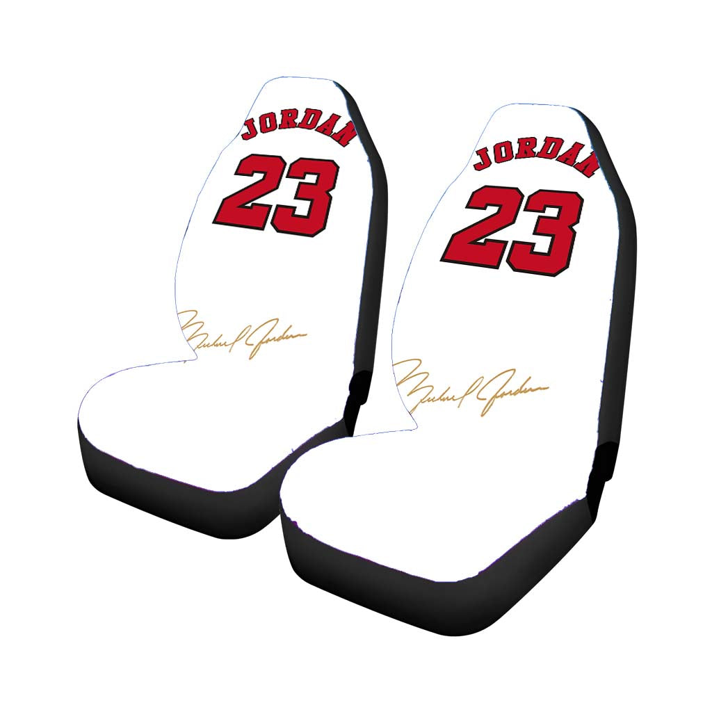 Chicago Bulls Jordan White car Seat Covers