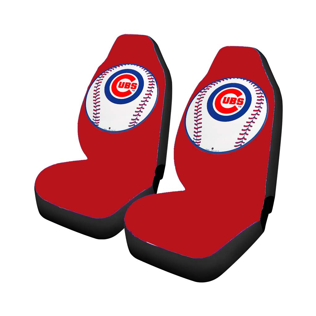 Chicago Cubs Baseball Logo car Seat Covers
