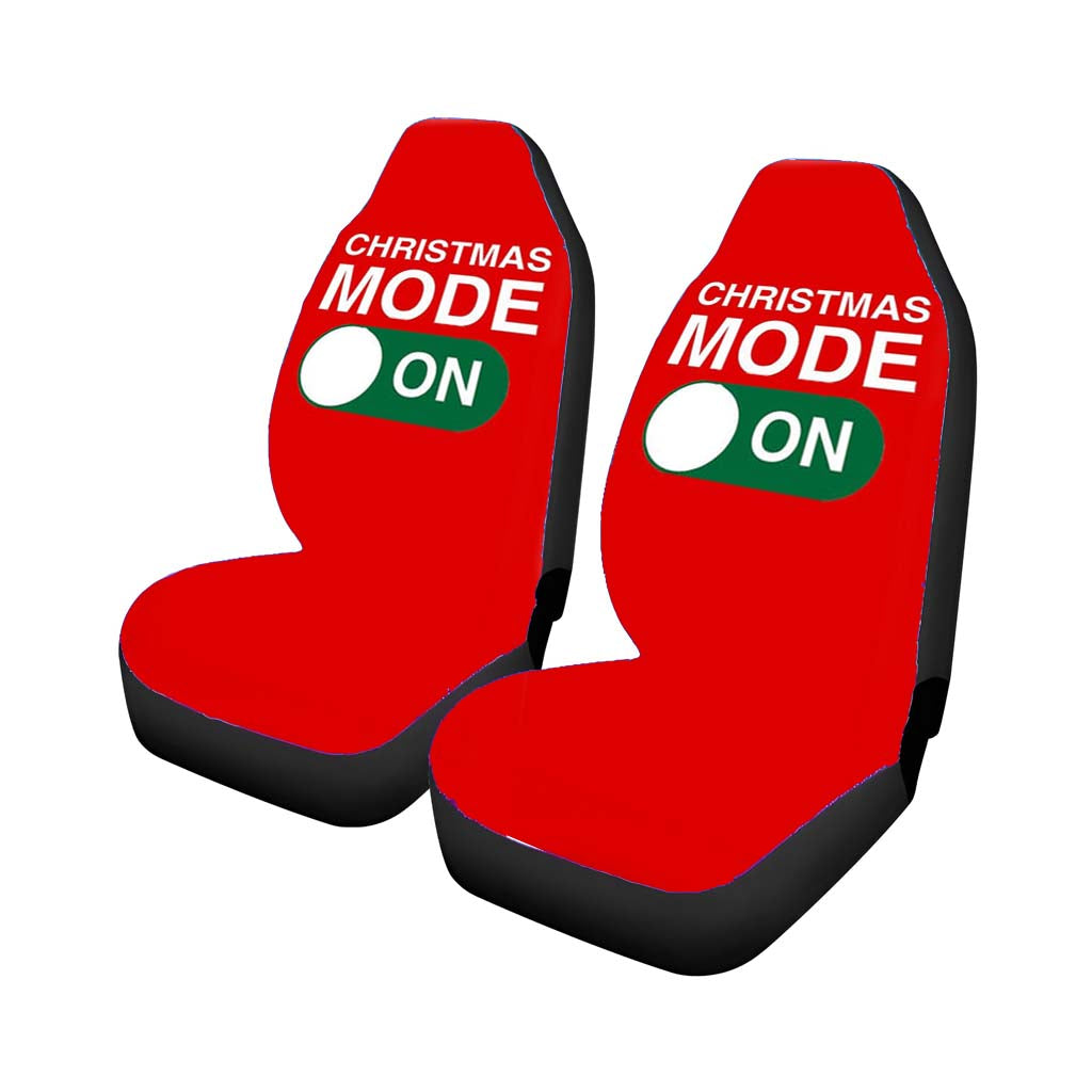 Christmas Mode On car Seat Covers