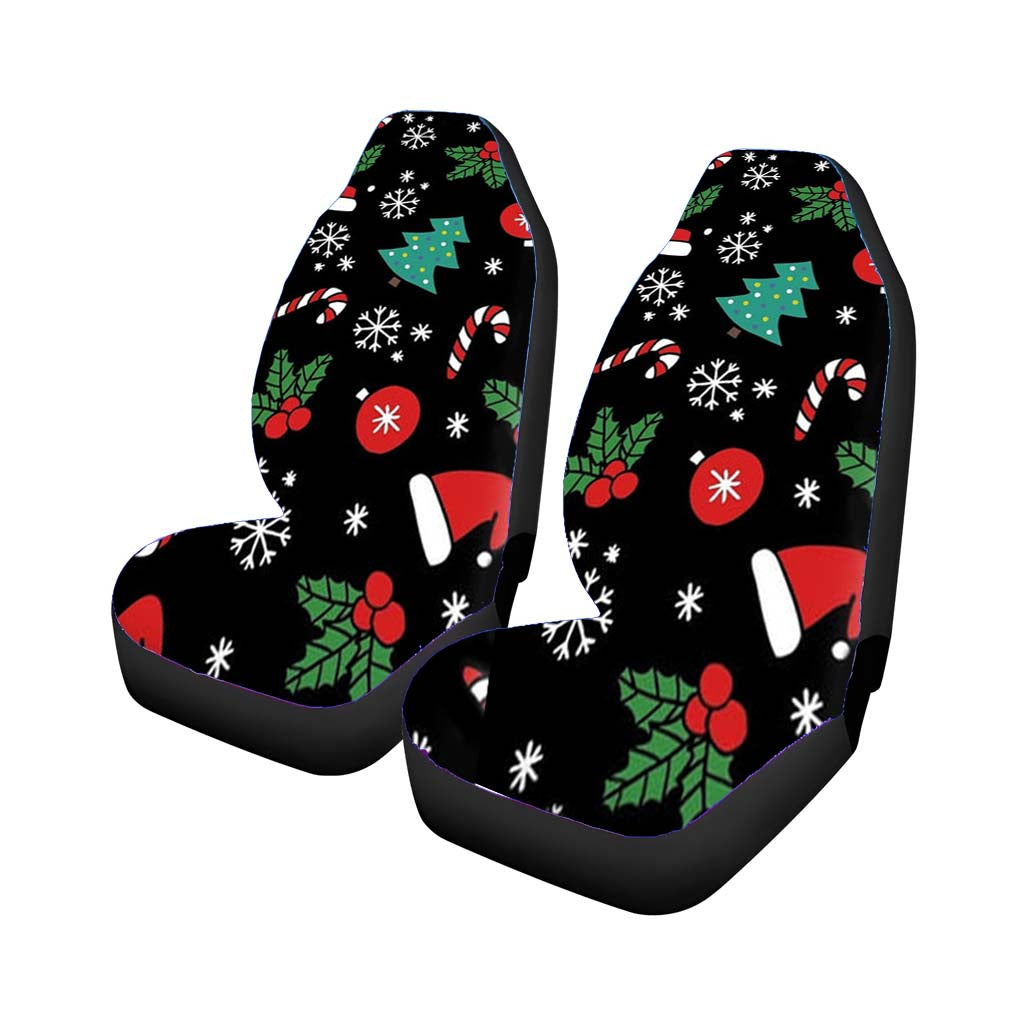 Christmas Objects Pattern car Seat Covers