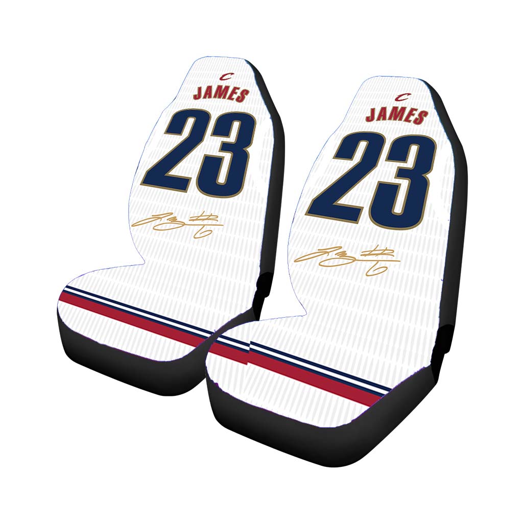 Cleveland Cavaliers James White car Seat Covers