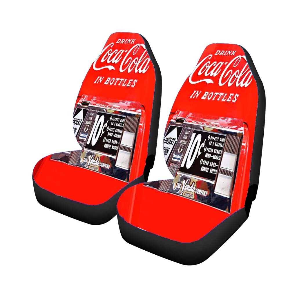 Coca Cola Pop Bottle Dispensing Machine car Seat Covers