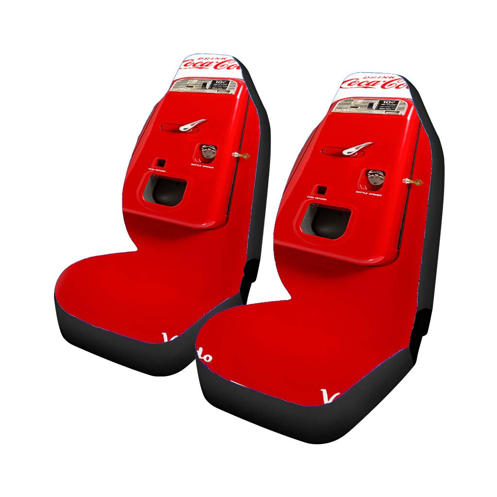 Coke Coca Cola Vendo Machine car Seat Covers