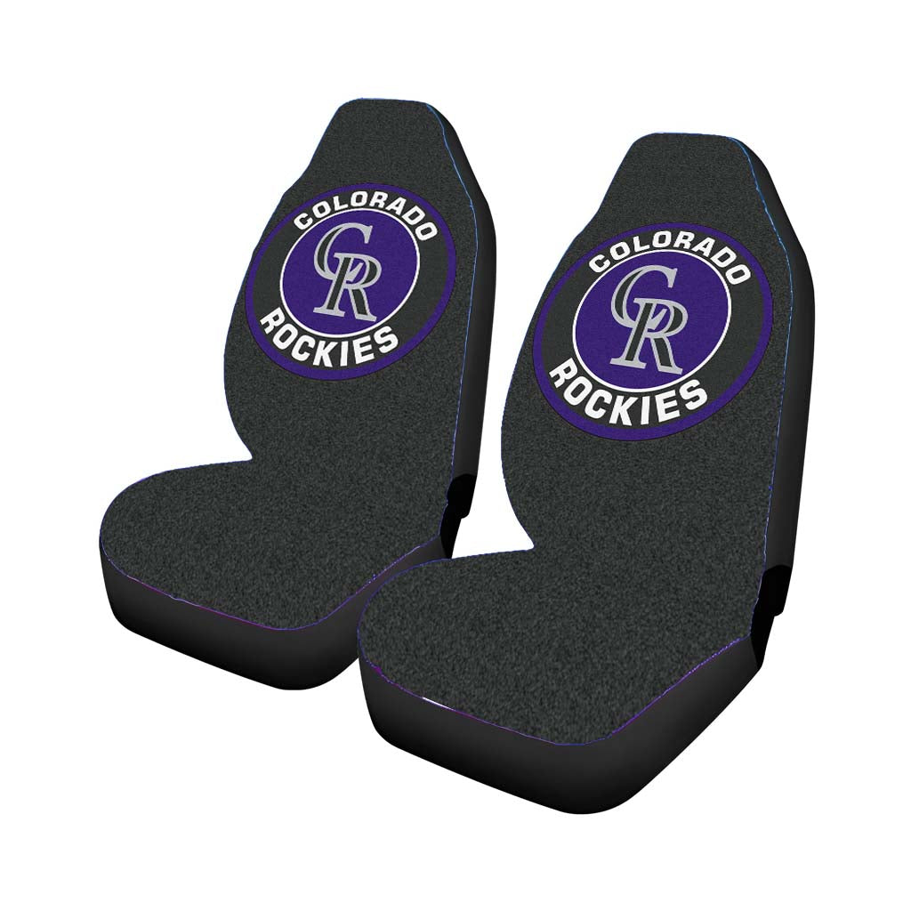 Colorado Rockies Mug car Seat Covers