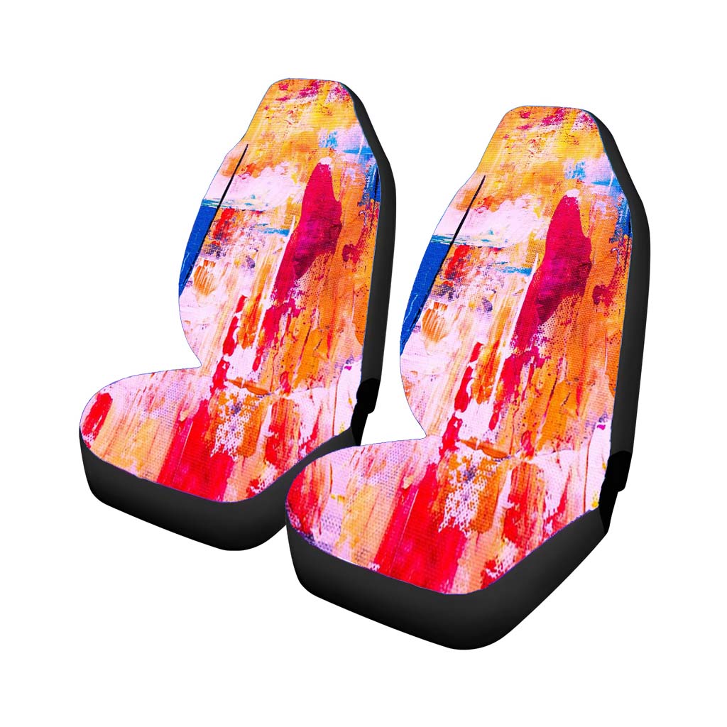 Contemporary Painting Pattern car Seat Covers