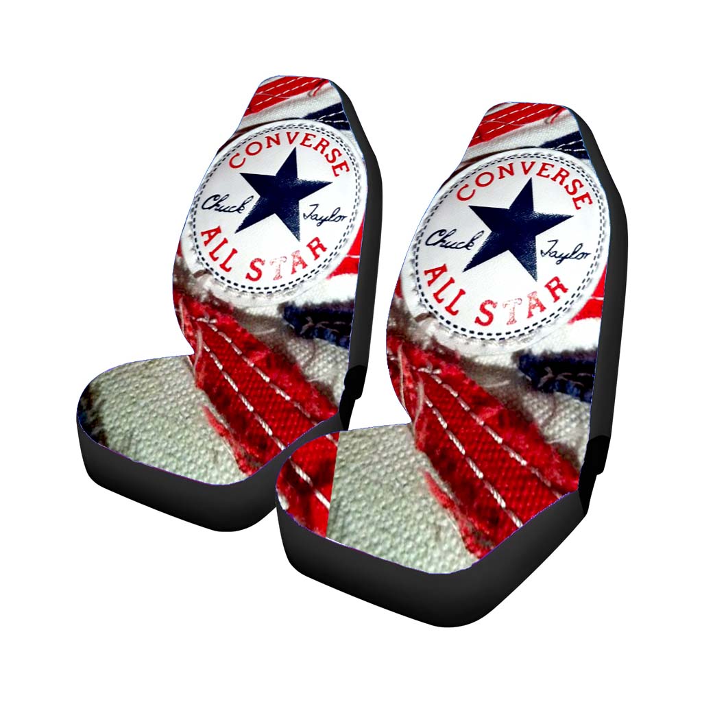 Converse All Star Chuck Taylor Red And Blue Flag car Seat Covers