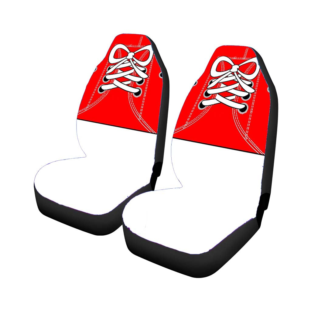 Converse Red car Seat Covers