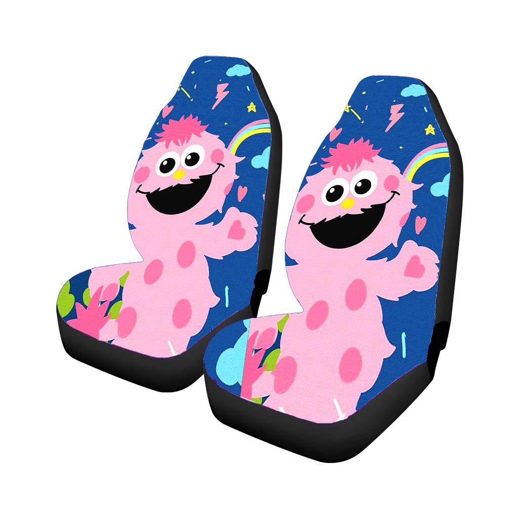 Cookie Monster Cartoon Creative car Seat Covers