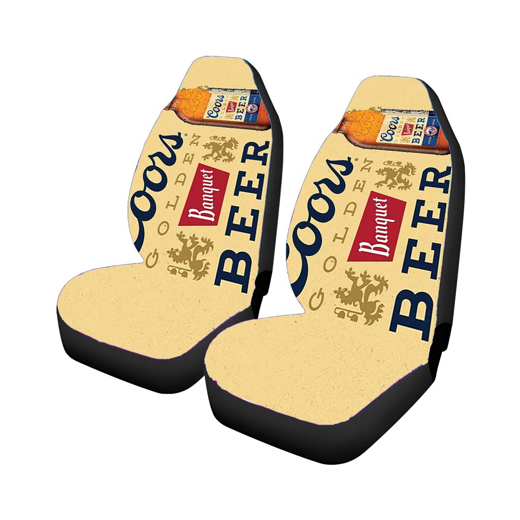 Coors Golden Banquet Beer car Seat Covers