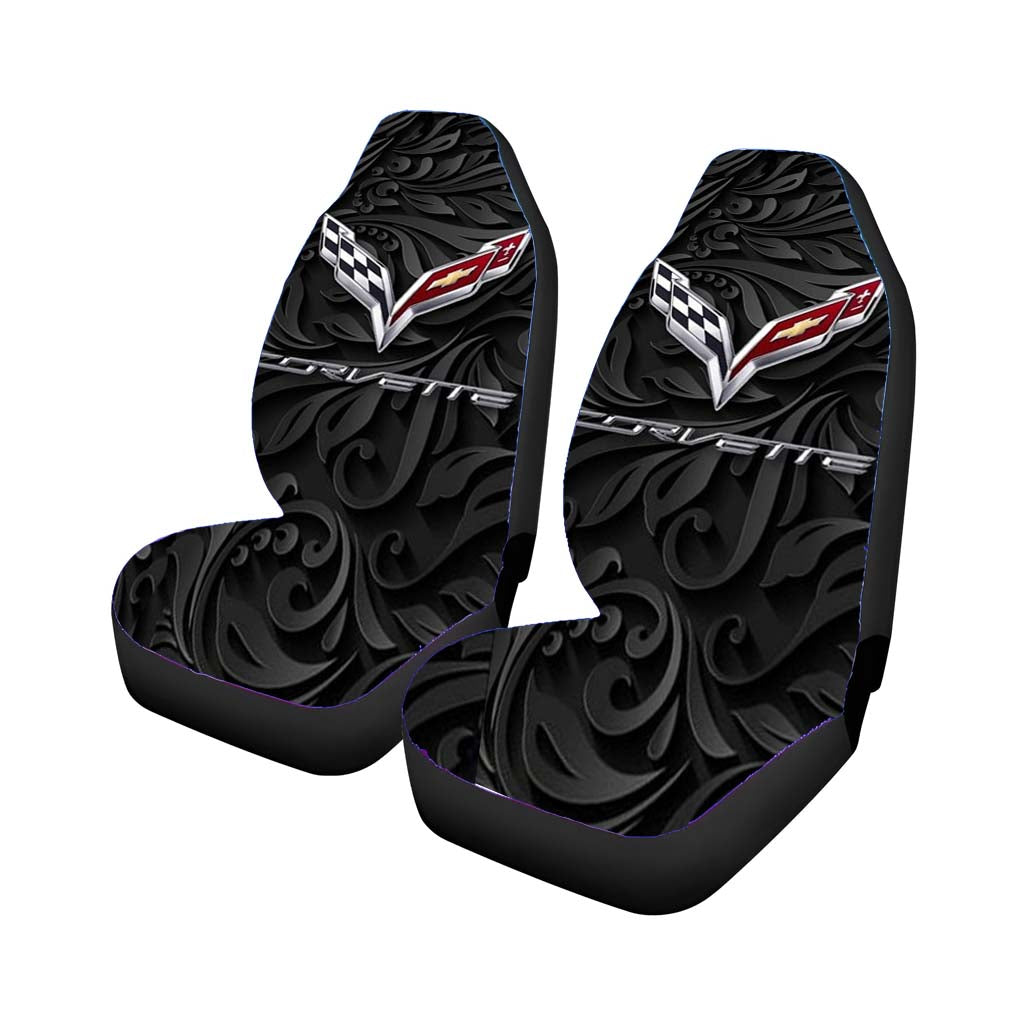 Corvette Chevy Symbol car Seat Covers