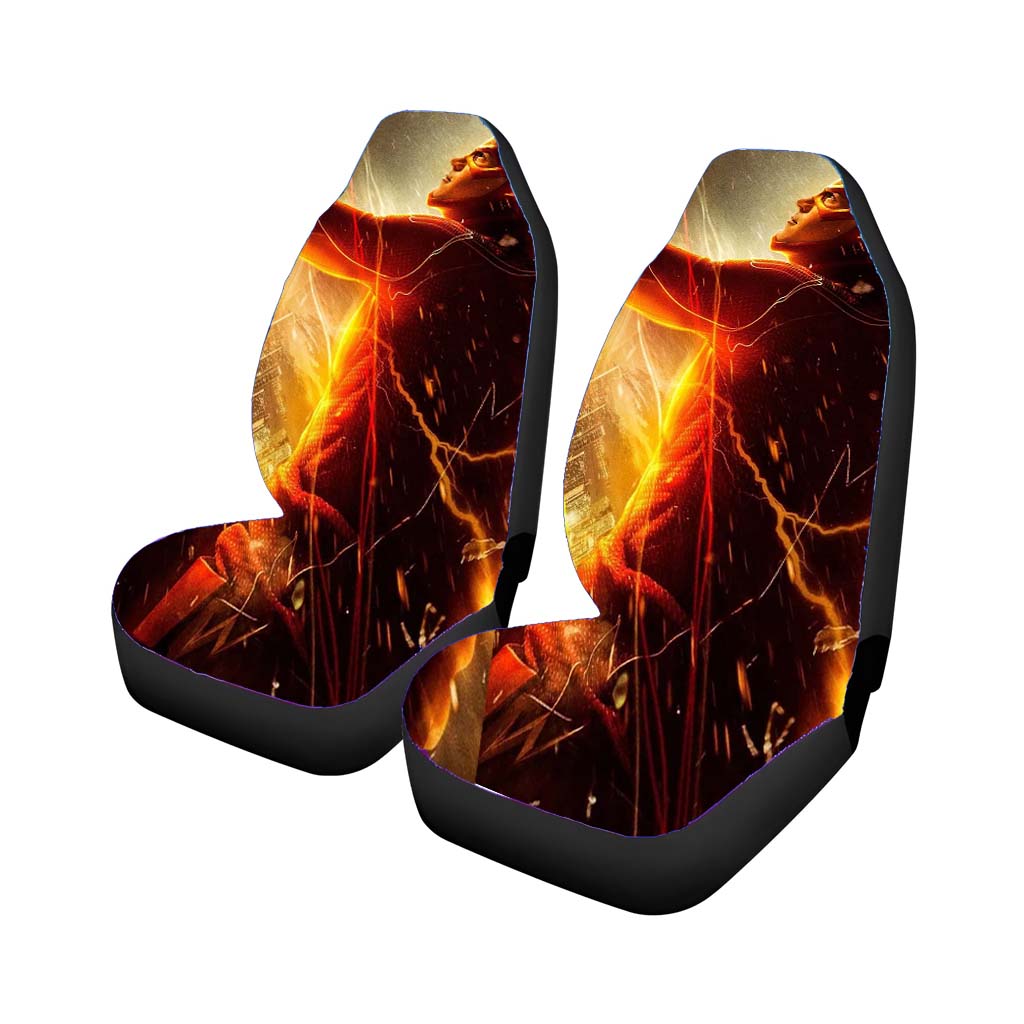 Dc Lightning Run The Flash car Seat Covers