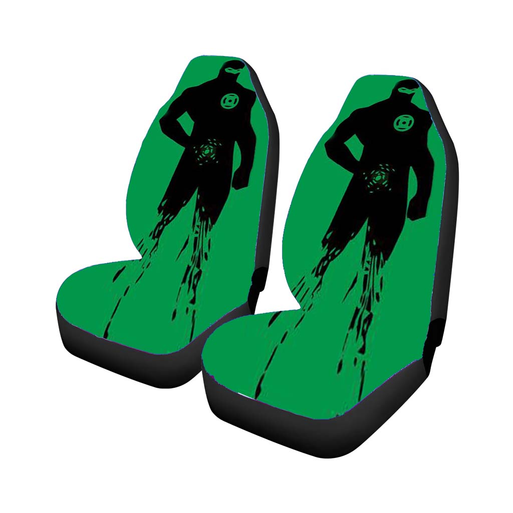 Dc Superheroes Green Lantern Silhouette car Seat Covers