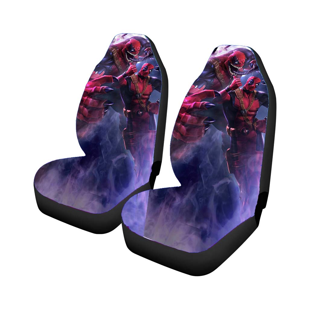 Deadpool2 And Monster car Seat Covers