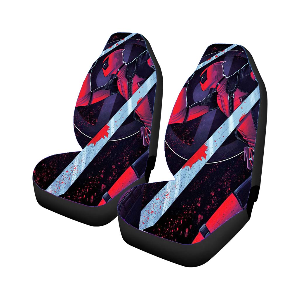 Deadpool Artwork car Seat Covers