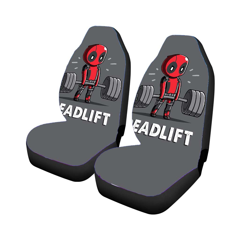 Deadpool Deadlift Funny car Seat Covers