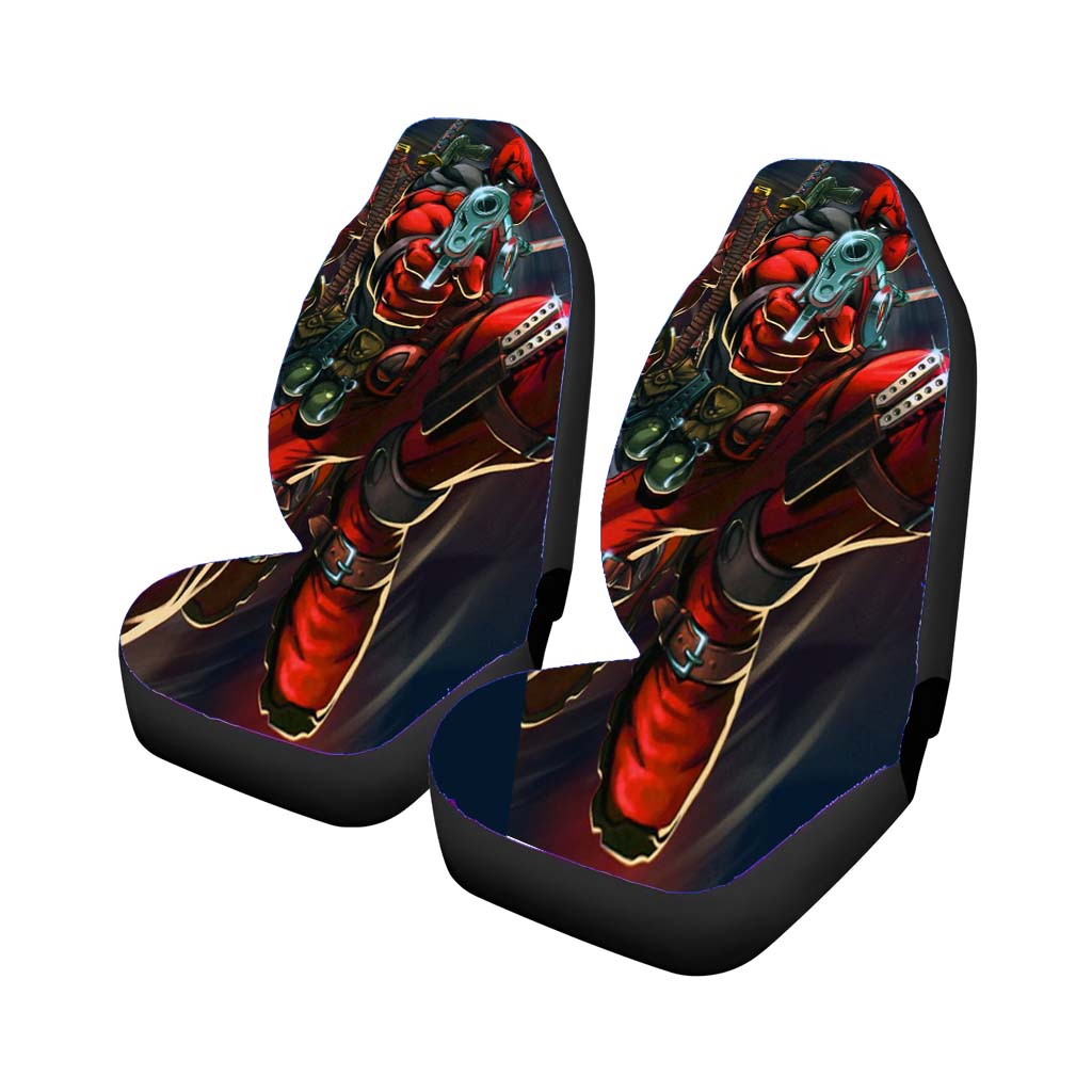 Deadpool In Action car Seat Covers