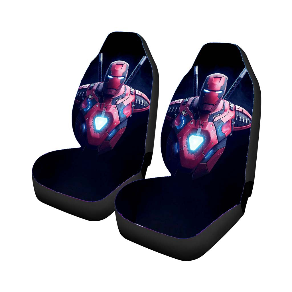 Deadpool Iron Man Suit car Seat Covers