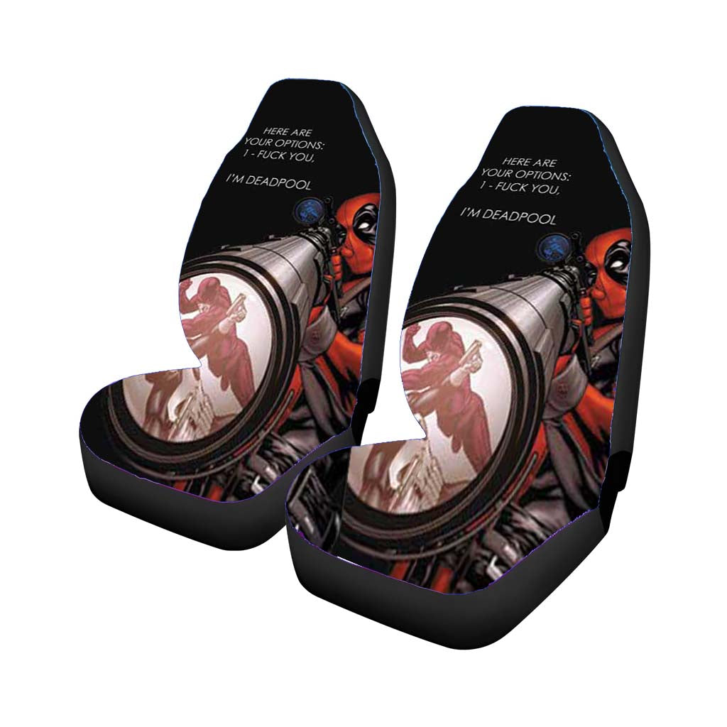 Deadpool Options Scope car Seat Covers