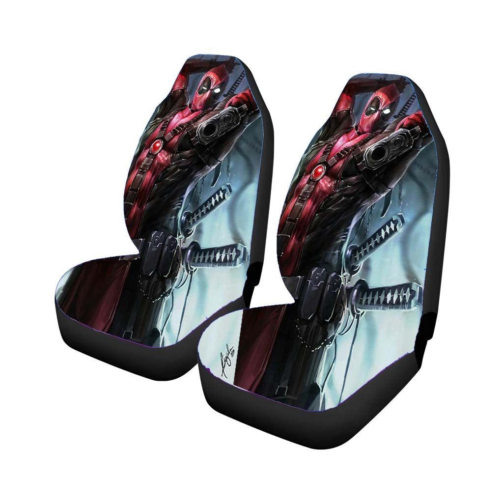 Deadpool W car Seat Covers