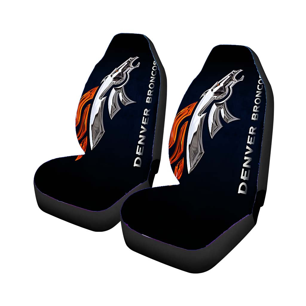 Denver Broncos Wallpaper car Seat Covers