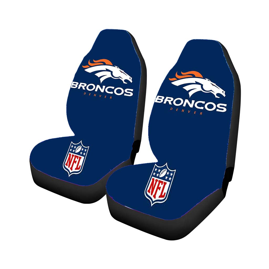 Denver Broncos Zr 1 car Seat Covers