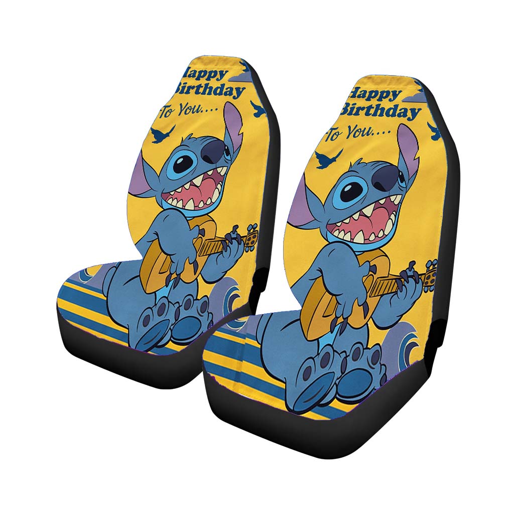 Disney Birthday Lilo And Stitch car Seat Covers