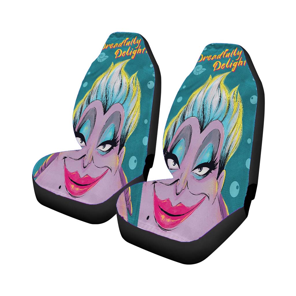 Disney Dreadfully Delightful Ursula car Seat Covers