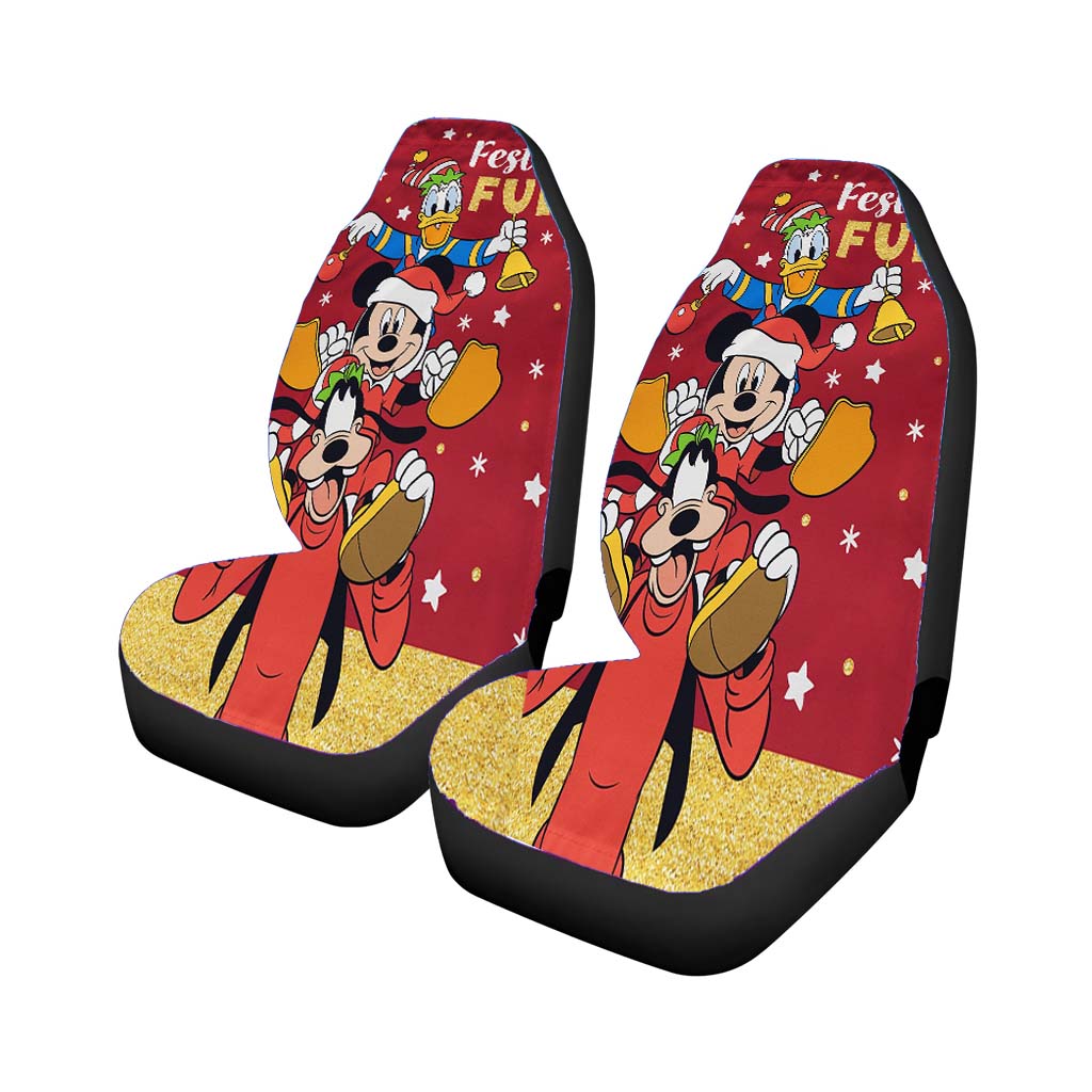 Disney Festive Fun Friends car Seat Covers