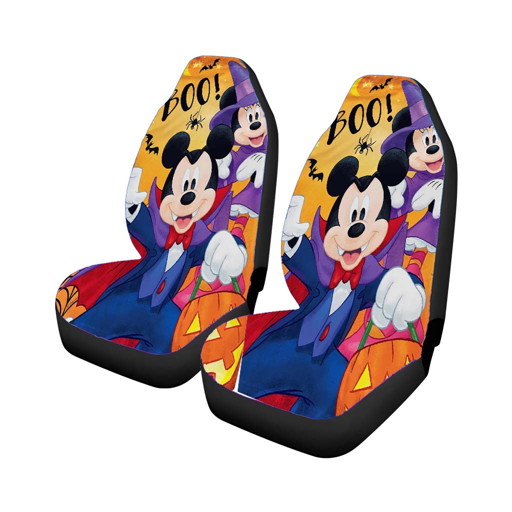 Disney Mickey Minnie Boo Halloween car Seat Covers