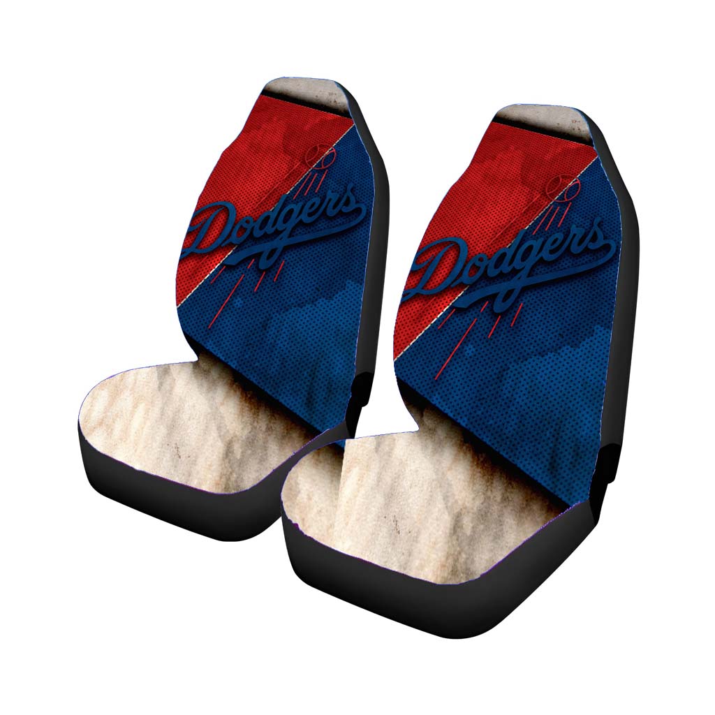 Dodgers Red Navy car Seat Covers
