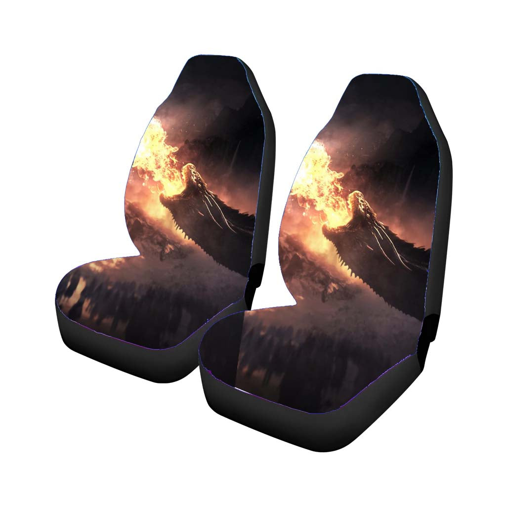 Dragons Fight Game Of Thrones Season 8 car Seat Covers