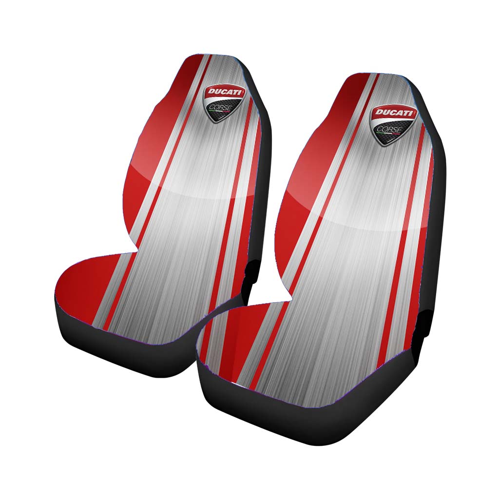 Ducati Corse Red Logo car Seat Covers