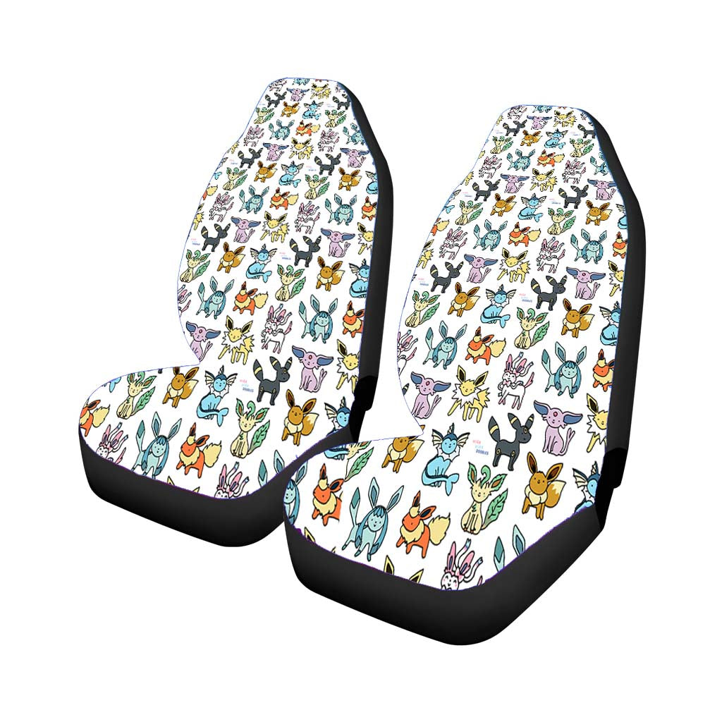 Eevee Pattern car Seat Covers